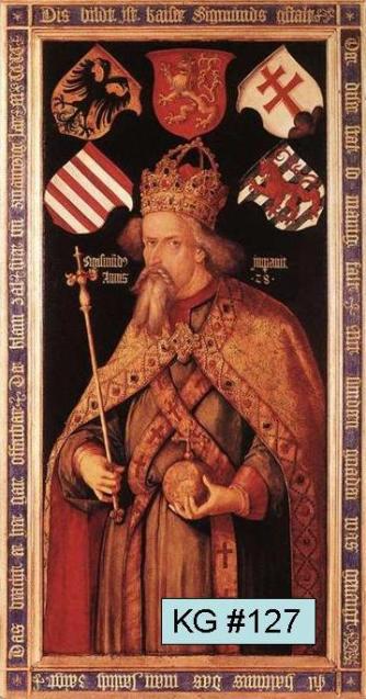 KG 127 Holy Roman Emperor Sigismund