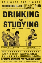 beer vs study